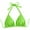 Green, variant on yunLCZ Comfortable Wireless Bra Triangle Bag Plus Size Beach Bikini Large Backless Swimsuit Top For Women Bras for Women
