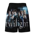 thumbnail image 5 of The Twilight Saga Men's Short Pajama Pants Soft Trendy Sleep Shorts Breathable Ice Silk Lounge Shorts 5XL, 5 of 8