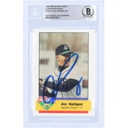 Alex Rodriguez Appleton Foxes Autographed 1994 Fleer #1063 Beckett Fanatics Witnessed Authenticated Rookie Card - Fanatics Authentic Certified
