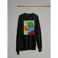 thumbnail image 3 of Bird In The Tropics. Ii Sweatshirt Women -Carolee Vitaletti Designs, Female 3X-Large, 3 of 4
