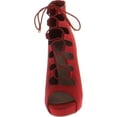 thumbnail image 4 of Delicious Patron Women's Platform Lace Up Heels, 4 of 4