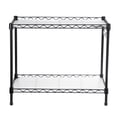 thumbnail image 4 of Adjustable Microwave Oven Rack, Countertop Microwave Oven Storage Shelf with 4 Hooks Adjustable Foot Height For Kitchen Oven Storage 23.6''/19.6'', 4 of 10