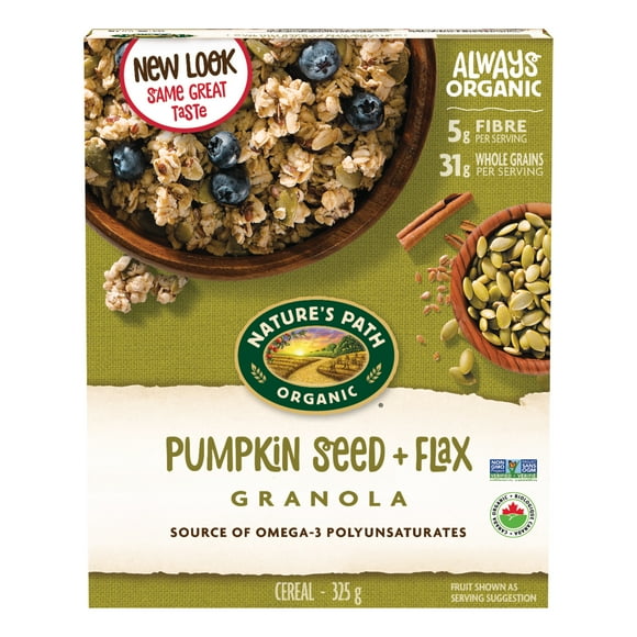 Nature's Path Organic Flax Plus Pumpkin Flax Granola, Pumpkin Flax Granola