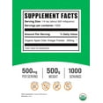 thumbnail image 5 of BulkSupplements Organic Apple Cider Vinegar Powder - 500mg per Serving - 500 Grams (1.1 lbs) - 1000 Servings, 5 of 6