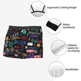 thumbnail image 6 of Daiia Design Name All Over Print Boxer Briefs -Size Name Multicolor Ultra Soft Performance Boxer Briefs, 6 of 9