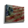 thumbnail image 2 of Epic Graffiti 'American Flag on Metal' by Cindy Jacobs, Canvas Wall Art, 34"x26", 2 of 2