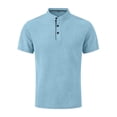 thumbnail image 2 of Breeze Polo Shirts for Men Short Sleeve Beer Belly Collared Textured Shirt Stretchy Quick Dry Golf Casual Cool Tops, M, 2 of 7