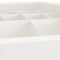 thumbnail image 2 of Vitrina Cosméticos 3 Capas Organizador Cuidado La Piel para Encimera Tocador () Blanco, 2 of 3