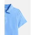 thumbnail image 3 of Athletic Work Boys Active Polo Shirt with Short Sleeves, Sizes 4-18, 3 of 4