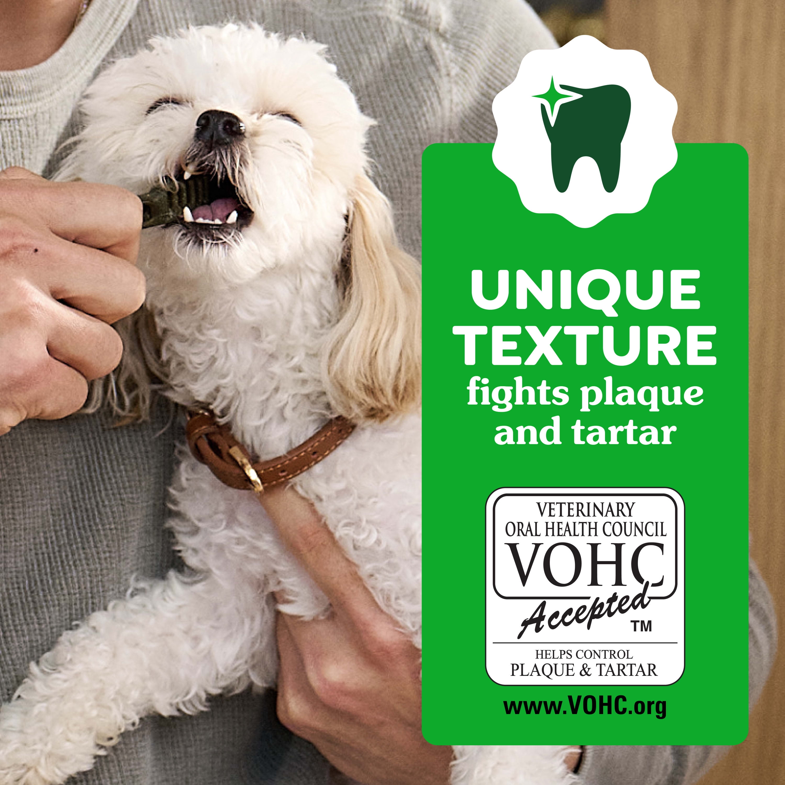 Greenies Aging Care Adult Natural Dental Dog Treats Teenie Size, 27 oz Pack (96 Count)