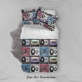 thumbnail image 3 of 3D Vintage Colorful Musical Player Pattern Quilt Cover Set Bedding Set Duvet, 3 of 3
