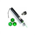 thumbnail image 1 of Puntero láser verde 710USB Puntero láser de juguete verde de alta potencia adecuado para lecciones de caza al aire libre, 1 of 5