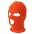 thumbnail image 1 of TopHeadwear's 3 Hole Face Ski Mask, Neon Orange, 1 of 1