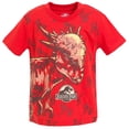 thumbnail image 3 of Camiseta Jurassic World Dinosaur para niños pequeños, paquete de 4 unidades, 5 unidades, 3 of 7