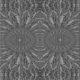 thumbnail image 1 of Ahgly Company Tapis d'Intérieur Lavable en Machine Carré Noir, 5 Pieds Carré, 1 of 7