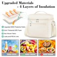 thumbnail image 2 of Bolsa Térmica DALINDA para Mujer 13L Impermeable en Crema, 2 of 9