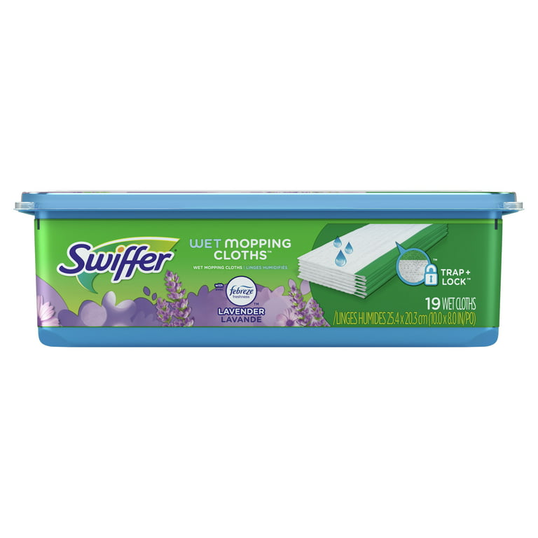 Penneven navneord arsenal Swiffer Sweeper Wet Pad Refills, Lavender Vanilla & Comfort, 38 ct -  Walmart.com