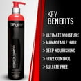 thumbnail image 2 of TIBOLLI Hydrating Hair Shampoo (33.8 Fl Oz/1000ml) To Help Moisturize Repairing Shampoo Dye Free Smoothing Treatment For Damaged Hair To Strengthen Hair, Paraben Sulfate-Free Surfactants, 2 of 6