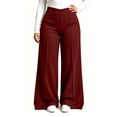 thumbnail image 2 of Womens Plus Size Wide Leg Sweatpants Baggy Lounge Travel Pants Fall Fashion Outfits 2026 Winter Clothes Joggers, 2 of 7