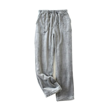

Sunisery Women Flannel Fleece Pajama Pants Winter Thick Plush Warm Sleepwear Trousers with Pockets Drawstring