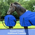 thumbnail image 6 of Resistance 600 Denier Lightweight Waterproof & Breathable Horse Rain Sheet – No Fill, Water Resistant Turnout Blanket, 6 of 9