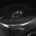 thumbnail image 3 of OFFIGAM Clear Plastic Bath Chair Comfortable Shower Footrest Small Stool for Bathroom Use, 3 of 8