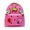 Hot Pink, variant on Cute Silicone Jelly Mini Backpack, Water Resistant Lightweight Bag for Pool, Beach, Gym, Customizable Charms, Easy Clean