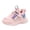 Pink, variant on HEWUQI Kids Platform Wedge Sneakers Boys Girls Tennis Running Shoes Waterproof Outdoor Hiking Sneakers for Athletic Breathable Pink Size 5.5 Toddler