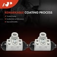 thumbnail image 3 of A-Premium Rear Driver and Passenger Drum Brake Wheel Cylinder Compatible with Select Honda Models - Civic 2006-2015, Fit 2009-2019, Insight, 3 of 8
