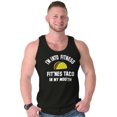 thumbnail image 3 of Im into Fitness Taco In My Mouth Gym Tank Top T Shirts Men Women Brisco Brands S, 3 of 6