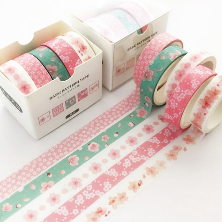  NatSumeBasics Pink Washi Tape Set Self-Adhesive Decorative  Masking Tape 3 Rolls 32 Feet Panton Colors Sticky Tapes for Decor Journals  Scrapbooks Planners DIY Crafts Gift (Pink) : Arts, Crafts & Sewing