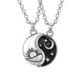 thumbnail image 5 of TIERPOP Yin Yang Necklace Personalized for Sun Moon Pendant Jewelry Suitable for Couple, 5 of 10