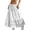 White, variant on Arlun Women's Boho Eyelet Embroidery Maxi Skirts Elastic High Waist A-Line Summer Casual Beach Long Skirt Loose Fit Solid Color Ruffle Tiered Flowy Beach Vacation Skirts 2026 White one Size