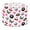 Color 2, variant on Drum Lamp Shade Floral Colorful Roosters Pink Flowers White Lampshade for Table Lamps Floor Lamps Pendant Light 13"x13"x10" Replacement Linen Large Lamp Shade Easy Assembly