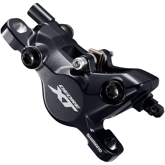 Shimano XT BR-M8100 2-Piston Post-Mount Disc Brake Caliper, Metal Pads with Fins