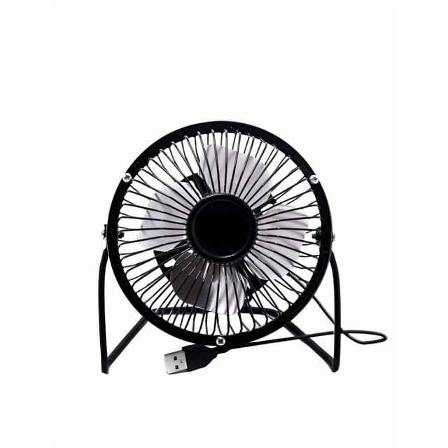 Ventilador De Escritorio Xtellar 4 Taurus Mini, Metálico, Usb Color de la estructura Negro