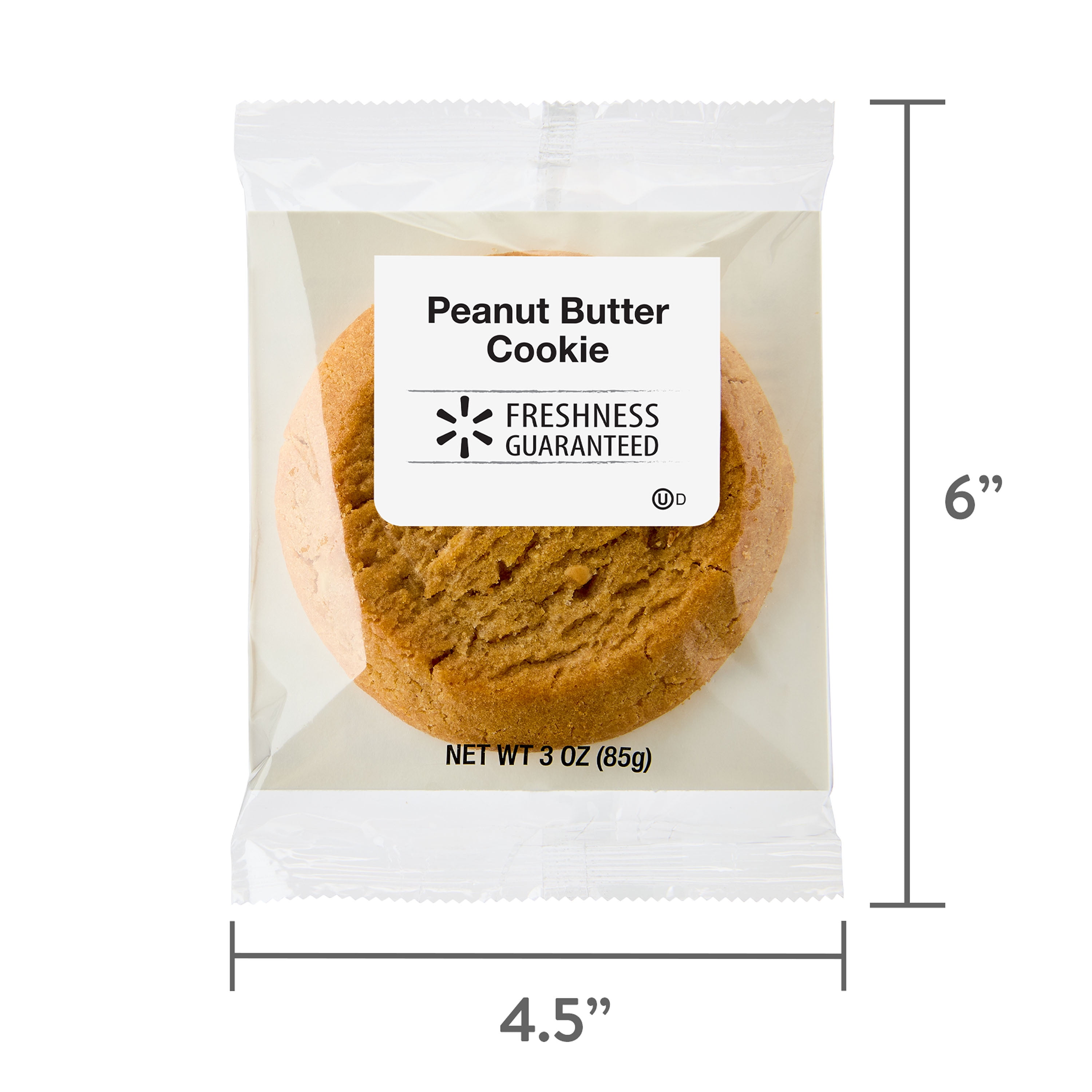 Freshness Guaranteed Peanut Butter Cookie, 3 oz