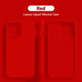 thumbnail image 1 of Liquid Silicone Case For iPhone 16, iPhone 12 Pro Max, 1 of 7
