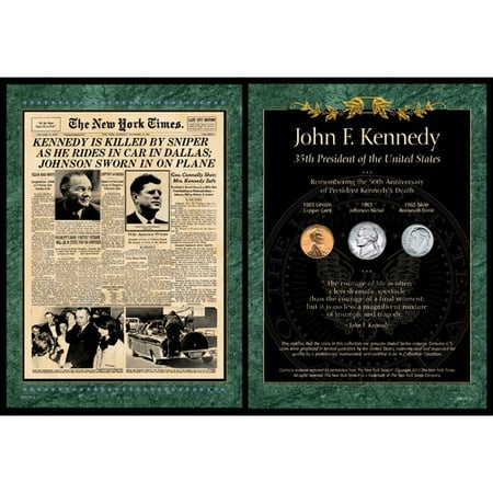 American Coin Treasures New York Times JFK Assassination Memorabilia