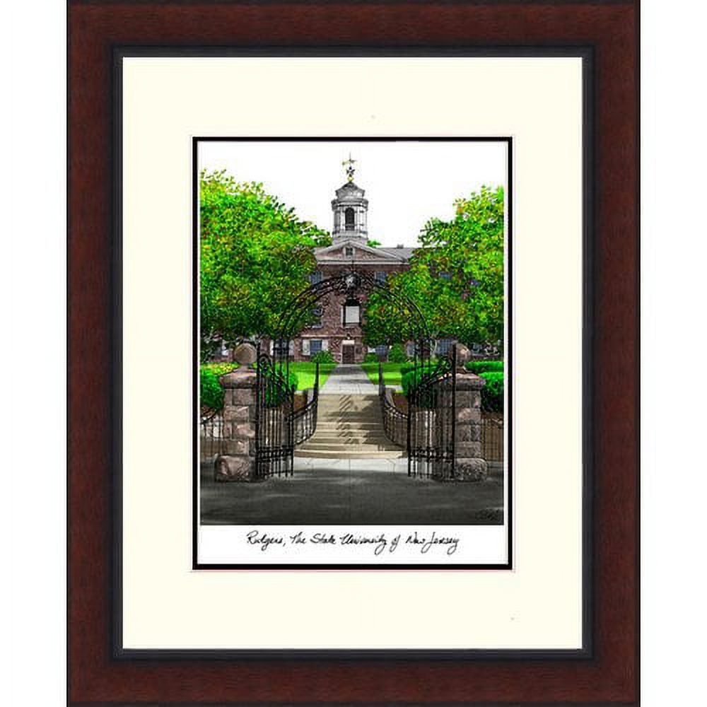 Campusimages IL972LR Southern Illinois University Legacy Alumnus Framed Lithograph