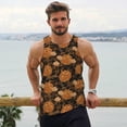 thumbnail image 6 of Fuzoiu Halloween4 Print Men's Workout Tank Tops,Sleeveless Gym Shirt Quick Dry,Fitness Bodybuilding T-Shirt,Muscle Athletic Workout Tee-XX-Large, 6 of 7
