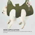 thumbnail image 3 of Arnés de Aseo de Mascotas, Aplicacia de Hamaca para Perros PARA HAMACAS DE HAMACA VERDE CON 2 GANCHOS PARA LA TIENTA DE MASCOTAS PARA EL BAÑO, 3 of 7