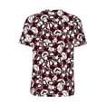 thumbnail image 2 of Daiia French Bulldog1 Mens Baseball Jersey Button Down Shirts Short Sleeve Sports Uniforms-Large, 2 of 9