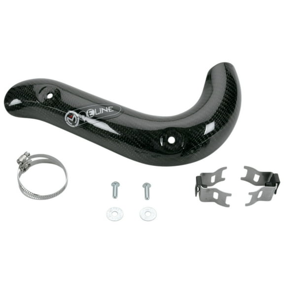 Moose Racing Carbon Fiber Pipe Guard for Stock 4-Stroke Pipe (MPG4F04)