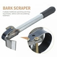 thumbnail image 2 of ACDANC Bark Spud Debarking Tool Log Peeler Bark Removal Garden Tree Stripping Silver, 2 of 7