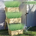 thumbnail image 5 of Zukuco 16PCS Fake Light Green Grass Decor Artificial Grass Plants Outdoor Artificial Tall Shrubs Wheat Grass Greenery Stems Faux UV Resistant Grass Artificial Plant for Outdoor Indoor Home Decor, 5 of 7