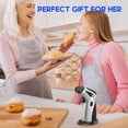 thumbnail image 7 of Butane Torch, Double Flame Mode Torch Lighter with Safety Lock, Refillable Lighter for Grill, BBQ, Candles, Camping(Gas Not Include)-Silver, 7 of 7