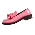 thumbnail image 2 of Commforr Mocassins Roses, Mocassins à Nœud pour Femmes, Ballerines à Nœud, Mocassins Mignons à Nœud pour Femmes, Chaussures à Enfiler Décontractées Confortables pour le Bureau et la Marche, Bout Rond Épais, Mocassin Habillé pour Usage Quotidien, Rose, 6, 2 of 9