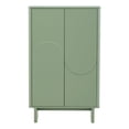 thumbnail image 1 of Pemberly Row Modern Engineered Wood Accent Cabinet in Sage Green, 1 of 10