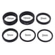 thumbnail image 2 of Espacario de horquilla de auriculares de auriculares 2/5/5/10 mm para MTB Bicyle Black 6pcs, 2 of 6
